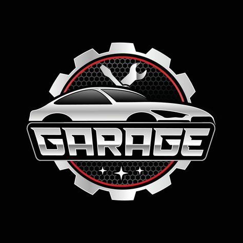 Car Garage logo design template Car Garage Logo Design, Garage Logo Design, Mechanic Logo Design, Vintage Car Garage, Wizards Logo, Mechanics Logo, Garage Logo, Auto Garage, Car Logo Design