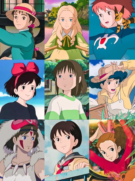 Studio Ghibli Pictures, Ghibli Pictures, Ghibli Girls, Ghibli Girl, All Studio Ghibli Movies, Need A Friend, Studio Ghibli Fanart, Studio Ghibli Characters, Masterpiece Theater