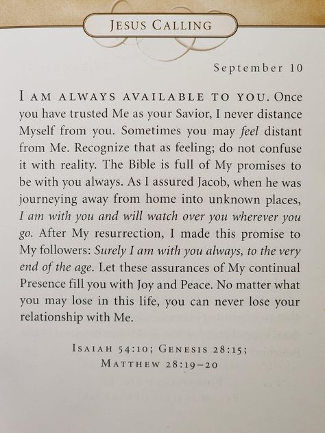 Jesus Calling Devotional, Praises To God, Deep Work, Jesus And Me, Devotional Reading, Christian Bible Study, Daily Reading, Jesus Is Life, Jesus Calling