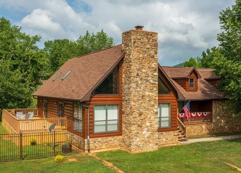 TruLog™ Siding | Log Steel Siding for the Log Look Steel Siding, Rustic Log Cabin, Log Siding, Log Cabin, Siding, Cabin, Log