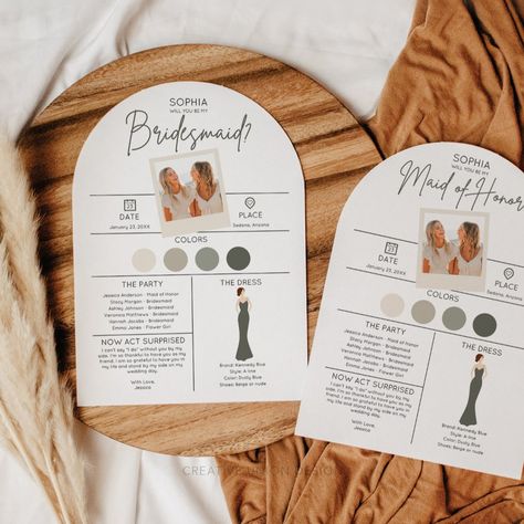 Large Bridal Parties, Bride Friend, Best Bridesmaid Gifts, Stunning Bridesmaid Dresses, Beautifully Organized, Different Skin Tones, Be My Bridesmaid Cards, Bridesmaid Dress Styles, Bridal Party Proposal