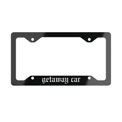 Metal License Plate Frame | License Plate Frame | Taylor Swift License Plate Frame | Getaway Car | Car Accessories | Taylor Swift Taylor Swift License Plate Frame, Taylor Swift License Plate, Taylor Swift Car, Car License, Getaway Car, Cute Car Accessories, Car License Plate, License Plate Covers, License Plate Frame