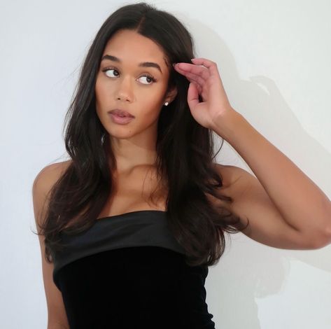 Laura Harrier, Jersey Headband, Magnolia Park, Black Backless Dress, I Believe In Pink, Middle Child, Holiday Hairstyles, Corpse Bride, Design Girl