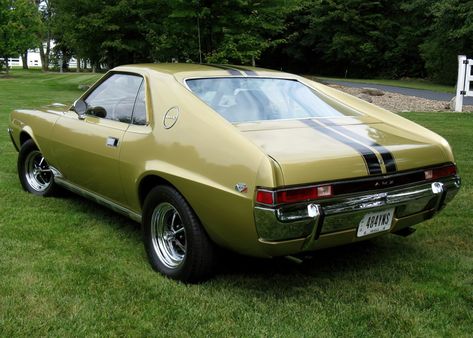 1968 AMX | Classic Cars and Muscle Cars For Sale Cheap Vintage Cars, Cheap Muscle Cars, 70s American Cars, Classic Car Club Manhattan, Classic Cars Usa, Mustang 1969 Mach 1, 1969 Chevelle, Car Facts, 70s Cars