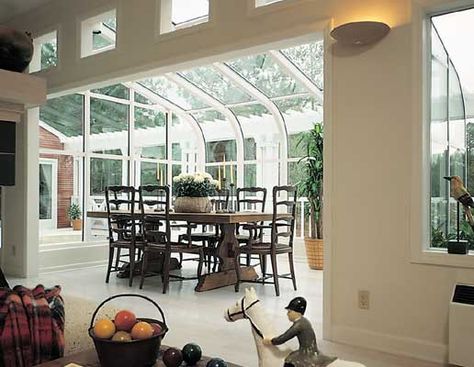 Dining Room Additions | Dining Room Additions Solarium Addition, Sunroom Conservatory, Glass Room Extension, 4 Season Sunroom Ideas, Deck Enclosures, Four Season Sunroom, Sunroom Dining, Sunroom Addition, Residential Windows