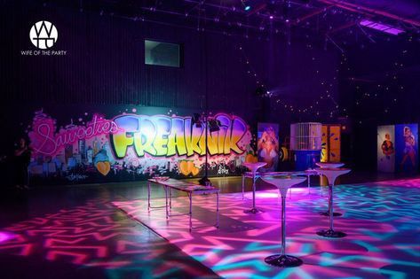 Freaknik Theme Party, Freaknik Party, 90s Hip Hop Party, 90s Party Decorations, Ways To Market Your Business, Wife Of The Party, 21st Birthday Outfits, 25 Year Anniversary, Market Your Business