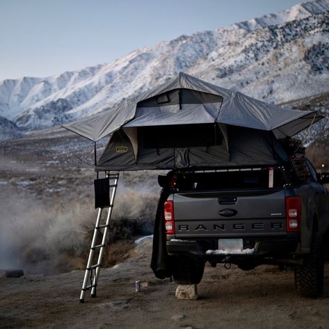 Ford Ranger Raptor Camping, Ford Ranger Camping Setup, Ford Ranger Overland, Ford Ranger Camping, Ford Ranger Camper, 4x4 Ford Ranger, Camping Vehicles, New Pickup Trucks, Ford Ranger Pickup