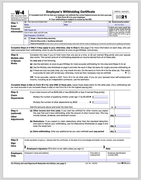 W4 Form Most Effective Ways To Overcome W4 Form's Problem W4 Tax Form, Printable Forms, Irs Forms, Payroll Taxes, Jobs For Freshers, Tax Payment, Legal Forms, Tax Forms, Filing Taxes