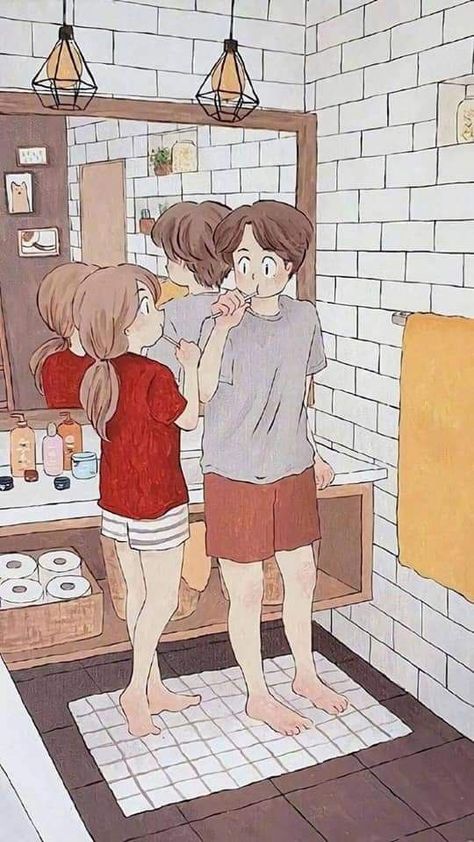 Cute Couple Cartoon Romantic, Couple Cartoon Romantic, Meme Crush, Couples Dp, Couple Dps, Love Cartoon Couple, Couple Sketch, Cute Couple Comics, Romantic Anime Couples