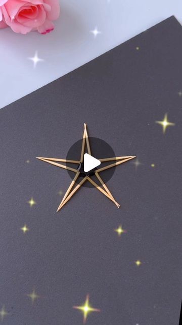 Paper Craft Ideas on Instagram: "Watch the magic unfold: Turning a simple toothpick into a mesmerizing star with just one drop of water

#" Toothpick Crafts, One Drop, Toothpick, Easy Drawings, Art Projects, Paper Crafts, Turn Ons, Drawings, Instagram