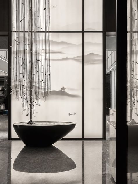 DOTHINK - Picture gallery Hangzhou China, Experience Center, Modern Chinese, Living Styles, Reception Desk, Hotel Design, Hangzhou, Interior Design Firms, Space Design