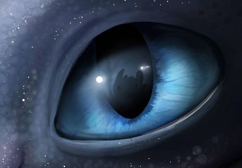 Cloudy Eyes, Light Fury, Night Fury, Toothless, Httyd, Blue Eyes, Deviantart, Stars, On Instagram