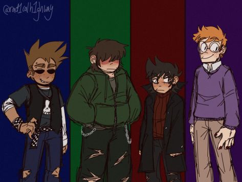 Teenage Eddsworld, Highschool Eddsworld, Eddsworld Teenage Au, Eddsworld Highschool Au, Highschool Au, Eddsworld Memes, Eddsworld Tord, Edds World, Ed Edd