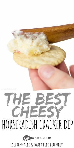 Cream Cheese Alternative, Cheese And Cracker Board, Cracker Board, Horseradish Dip, Dip With Cream Cheese, Cream Cheese Recipe, Cracker Dip, Cheese Alternative, Dairy Free Cream Cheese