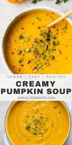 Paleo Pumpkin Soup, Vegetarian Pumpkin Soup, Pumpkin Red Lentil Soup, Raw Pumpkin Recipes, Healthy Pumpkin Soup, Vegan Pumpkin Soup Recipe, Maklike Resepte, Pumpkin Soup Healthy, Red Soup