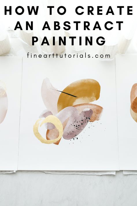 Abstract art is a fun and accessible style for beginners. In this tutorial, find out how to create your own striking abstract paintings. Learn how composition and colour combinations can affect the outcome of your artwork and some techniques to improve your skills. #abstractart #abstractoilpainting #artforbeginners #beginnerart #howtopaint #paintingtutorials #arttutorials #abstract #abstractpainting #oilpainting Create Your Own Abstract Art, Composition For Abstract Painting, Composition Abstract Art, Abstract Art Composition Ideas, Abstract Composition Ideas, Abstract Art Painting Tutorial, Abstract Art How To, How To Draw Abstract Art, How To Abstract Art