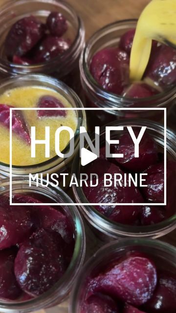 Honey Mustard Pickles Recipe, Fermented Condiments, Mustard Pickle Recipe, Pickling Brine, Pickling Spices, Homemade Dressings, Natures Bounty, Canning Pickles, Pickling Salt