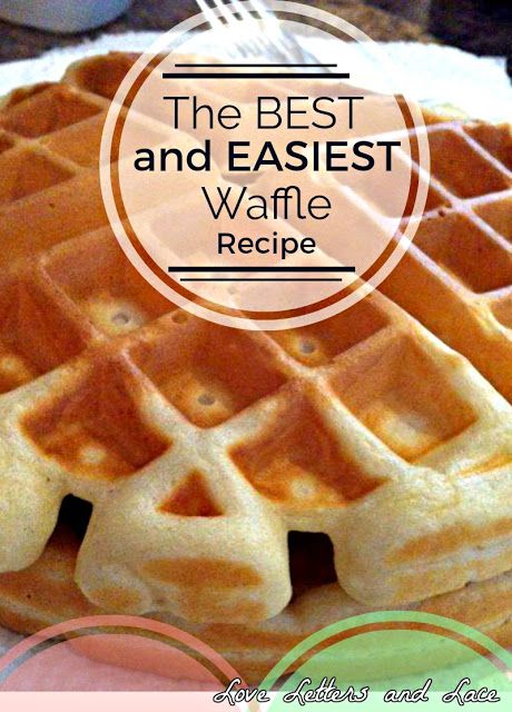 Tammy12 Quick Waffle Recipe, Simple Waffle Recipe, Waffle Recipe Easy, Homemade Waffle Recipe Easy, Easy Belgian Waffle Recipe, Homemade Waffle Recipe, Waffles From Scratch, Waffle Mix Recipes, Breakfast Waffle Recipes