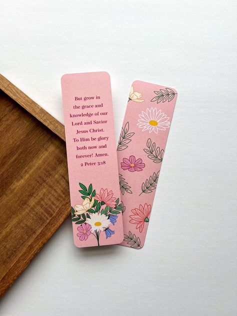 Bible Verse Bookmarks, Bible Memorization, Floral Bible Verse, Godly Things, Verse Bible, Love Bears All Things, Small Business Planner, 2 Peter, Jesus Christus