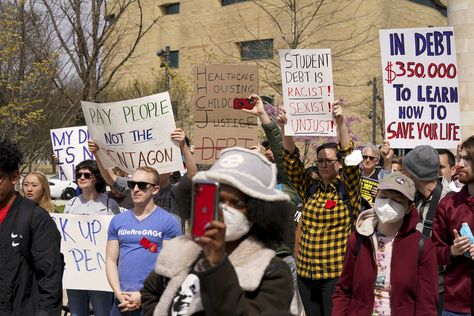 Nearly 9 in 10 young Americans support government action on student debt Debt Forgiveness, Department Of Education, Student Loan Debt, Student Debt, Tax Refund, Financial News, Student Loans, Washington Dc, Getty Images