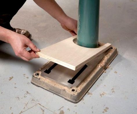 Woodworking Jigsaw, Tool Tips, Woodworking Shop Layout, Woodworking Magazine, Workshop Ideas, Shop Layout, Popular Woodworking, Drill Press, Homemade Tools