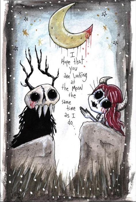 Goth Love Letter, Art Captions, Goth Couple, Goth Love, Goth Quotes, Spooky Crafts, Tattoo Catalog, Dark Kawaii, Creepy Core