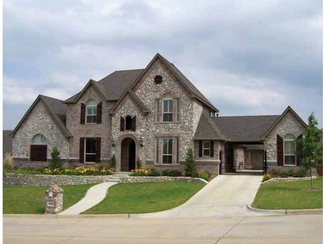 A McMansion is like obscenity: you know it when you see it. Tudor House Plans, Small Space Interior Design, European House Plans, Tudor Style Homes, European House, Tudor House, Tudor Style, Sims House, House Flooring