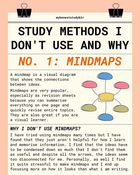 Best Study Methods, Study Method, School Study Ideas, Best Study Tips, Study Tips For Students, Effective Study Tips, Me Personally, Study Techniques, Study Methods