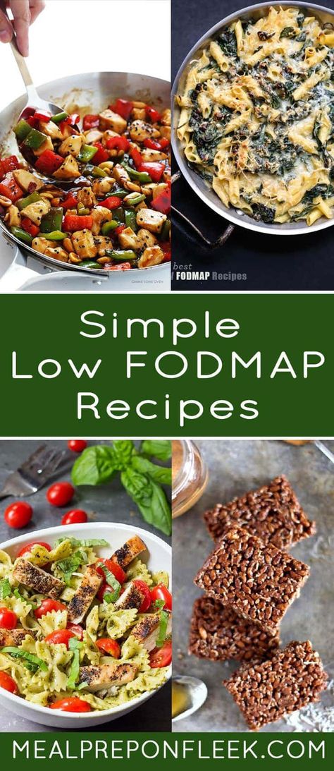 Eating With IBS | FODMAP Recipes - Meal Prep on Fleek™ Easy Fodmap Recipes, Ibs Fodmap, Fodmap Recipes Dinner, Low Fodmap Recipes Dinner, Recipes Meal Prep, Fodmap Meal Plan, Low Fodmap Diet Recipes, Ibs Diet, Meal Prep On Fleek