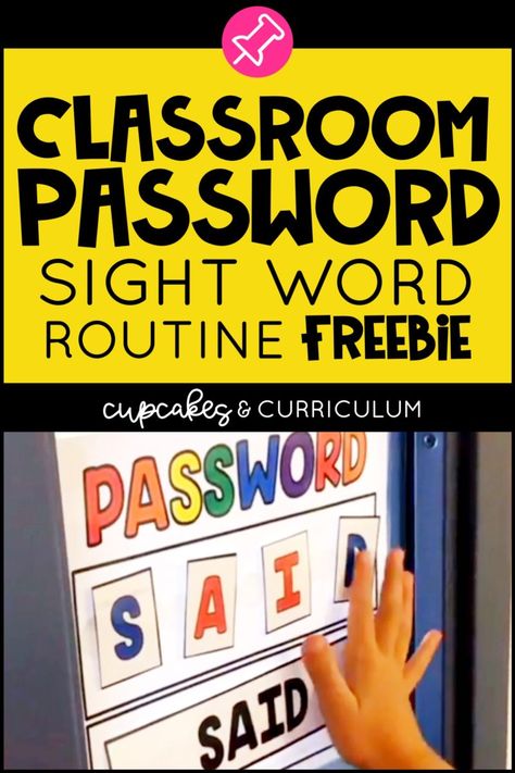 Sight Word Wall Ideas, Classroom Guidelines, Word Crafts, Sight Word Wall, Sight Words Kindergarten Activities, Sea Ideas, Character Education Lessons, Classroom Routines And Procedures, Sight Word Centers