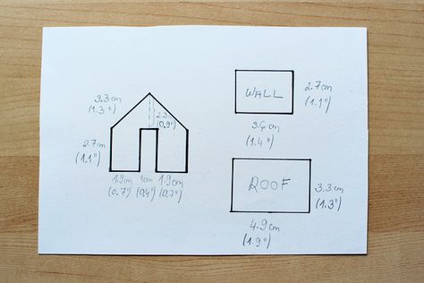 Mini Gingerbread House Template, Bake Decorating, Gingerbread House Frosting, Gingerbread House Template Printable, Gingerbread House Icing, Gingerbread Icing, Cardboard Gingerbread House, Gingerbread House Patterns, Cool Gingerbread Houses