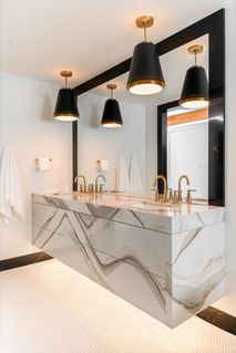 Cambria Brittanicca, Countertop Inspiration, Cambria Quartz Countertops, Toronto Interior Design, Bath Redo, Cambria Quartz, Containers For Sale, Quartz Surfacing, Quartz Countertop