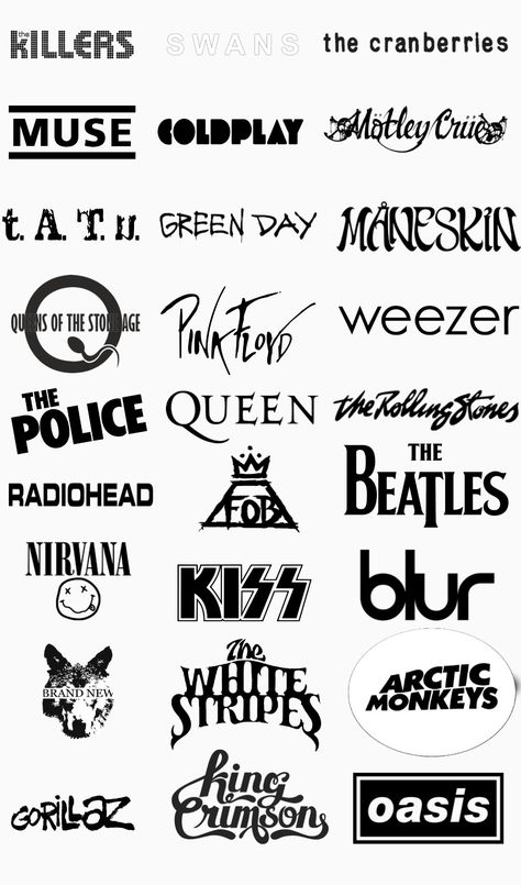 Idk bruh Emo Band Logos, Rock Bands Wallpaper, Band Fonts, Bands Wallpaper, Punk Bands Logos, Band Illustration, Band Logo Design, Rock And Roll Birthday, Rock Band Logos