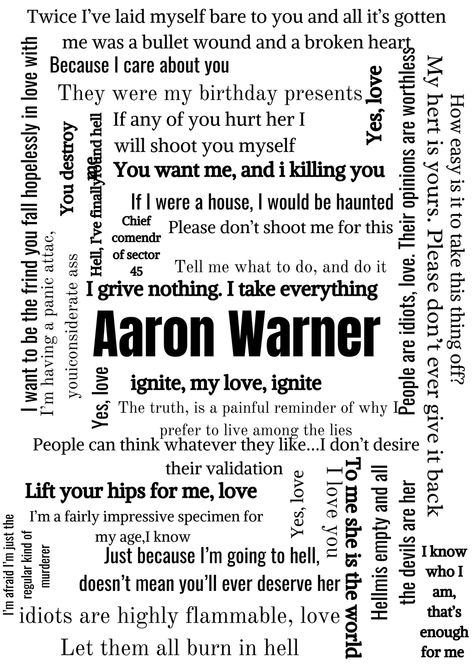 Aaron Warner Wedding, Shatterme Books, Aaron Warner Wallpaper, Shatter Me Wallpaper, Aaron Warner Quotes, Shattered Book, Shatter Me Warner, Shatter Me Quotes, Romantic Book Quotes