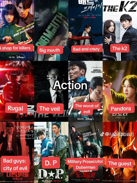 Kdrama Action List, Action Movies To Watch, Movies To Watch Teenagers, Netflix Movies To Watch, Drama List, Netflix Dramas, Japanese Animated Movies, Korean Drama Series, New Movies To Watch