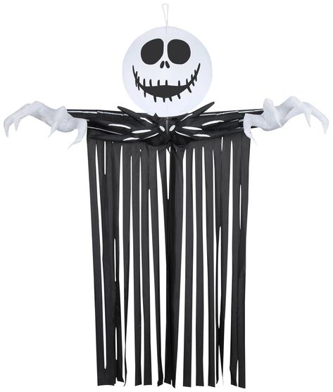 You'll love the Airblown Door Hanger Jack Skellington Head W Streamers Inflatable at Wayfair - Great Deals on all Décor & Pillows products with Free Shipping on most stuff, even the big stuff. Jack Skellington Halloween Decor, Jack Skellington Inflatable, Christmas Deer Lights, Jack Skellington Head, Deer Light, Inflatable Pumpkin, Doorway Decor, Nightmare Before Christmas Decorations, Halloween Inflatables