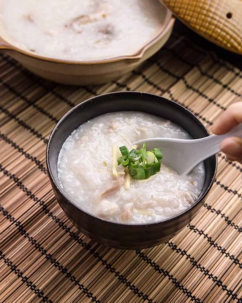 Chicken Congee, Chicken Porridge, Pressure Cooking Chicken, Pressure Cooker Recipes Chicken, Pressure Cooker Chicken, Instant Pot Pork, Easy One Pot Meals, Cook Chicken, Healthy Instant Pot Recipes