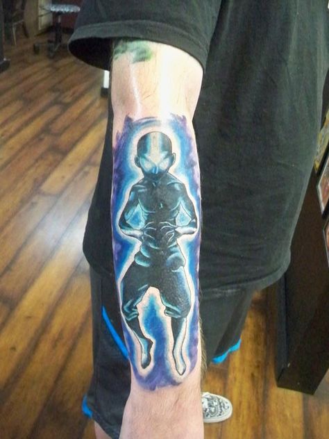 Avatar State Tattoo, Airbender Tattoo, Atla Tattoo, State Tattoos, Avatar Tattoo, Avatar State, Lion Tattoos, Dove Tattoo, Elements Tattoo