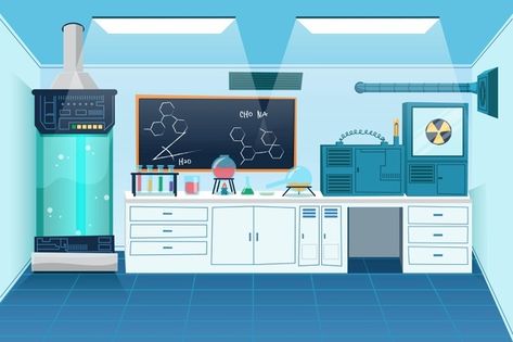 Cartoon laboratory room | Free Vector #Freepik #freevector #technology #cartoon #science #job Cartoon Laboratory, Science Room, Book Illustration Design, Laboratory Design, Science Illustration, Branding Design Packaging, Laboratory Science, Free Business Cards, Vector Cartoon