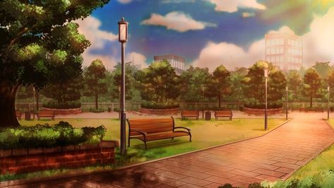 Gacha Life Park Background, Anime Park Background, Gacha Anime Backgrounds, Gacha Outside Background, Gacha Club Background Ideas, Gacha Life Background, Gacha Club Background, Backgrounds Gacha, Background Park