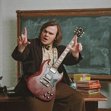 Dewey Finn, Matt Damon Movies, Documentary Now, The Last Man On Earth, Star Wars History, Tenacious D, Film Journal, Rock Aesthetic, School Of Rock