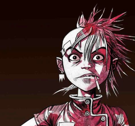 Tank Girl - Jamie Hewlett 2013 via Facebook Tank Girl Art, Tank Girl Comic, Jamie Hewlett Art, Jet Girl, Jamie Hewlett, Gorillaz Art, Arte Punk, Art Tumblr, Punk Art