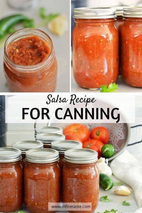 Easy Salsa Recipe With Fresh Tomatoes For Canning, Small Batch Salsa Recipe With Fresh Tomatoes, Garden Salsa Recipe For Canning, Fresh Salsa Recipe With Cilantro, Canning Recipes Restaurant Style Salsa, Easy Canning Salsa With Fresh Tomatoes, Canning Salsa Recipes With Cilantro, Homemade Salsa With Garden Tomatoes, Canning Tomato Salsa Recipe