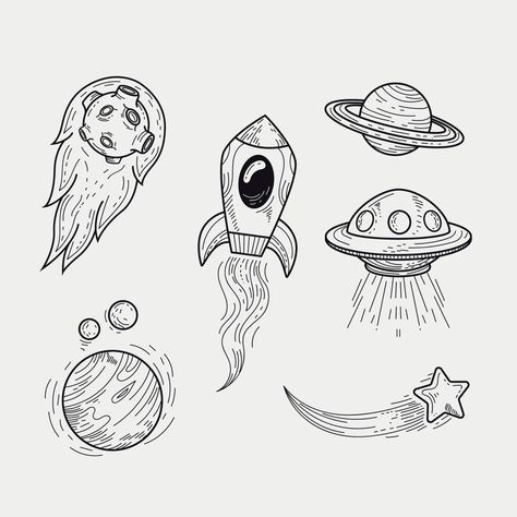 Small Space Tattoo Ideas For Men, Deep Space Tattoo, Patchwork Space Tattoos, Space Themed Patchwork Tattoos, Small Space Themed Tattoos, Space Themed Sleeve Tattoo, Outer Space Tattoo Ideas, Planet Tattoo Stencil, Space Patchwork Tattoo