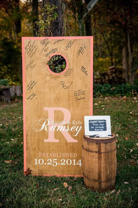 Tyrone Johnson, Bbq Wedding Reception, Wedding Cornhole Boards, Wedding Cornhole, Wedding Games For Guests, Cornhole Board, Corn Hole, Wedding Favors Cheap, Diy Wedding Favors