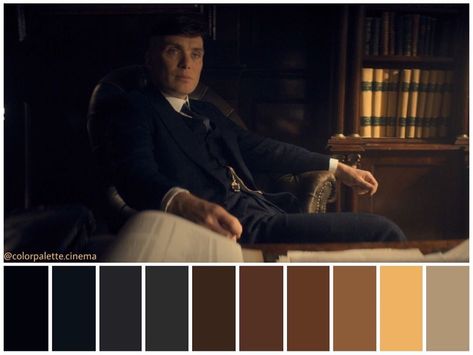 CINEMA PALETTES on Twitter: "Peaky Blinders (2013) dir. Anthony Byrne… " Cinematic Color Palette, Cinema Palettes, Film Palette, Paint Color Pallets, Color In Film, Frame Composition, Movie Color Palette, Cinema Colours, Color Mixing Chart