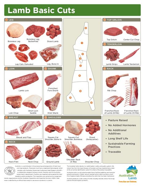 Meat Cuts Chart, Beef Cuts Chart, Lamb Cuts, Meat Butcher, Lamb Loin, Loin Chops, Beef Tips, Ground Lamb, Beef Cuts