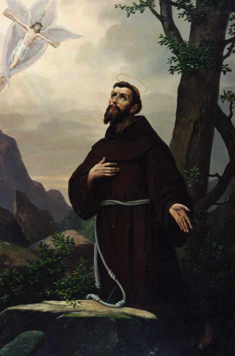 Saint Francis of Assisi | St. Francis of Assisi by Count Berthold von Imhoff Catholic Missal, St Francisco, St Francis Assisi, Famous Saints, St Francis Of Assisi, Saint Francis, Believe In Miracles, San Francesco, Francis Of Assisi