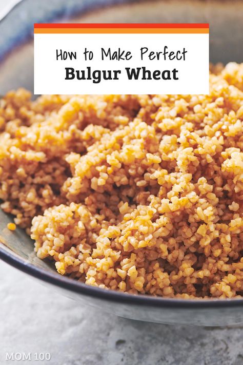 How to Cook Perfect Bulgur Wheat on the Stove / A staple in Middle Eastern and Mediterranean regions, bulgur wheat is a grain we should all get to know better. Here’s a good baseline recipe. How To Make Bulgar Wheat, Recipes With Bulgar Wheat, How To Cook Bulgar Wheat, How To Cook Bulgur, Bulgar Pilaf Recipe, Bulgar Recipes Dinner, Bulgar Recipes, Bulgur Wheat Recipes, Bulgur Pilaf