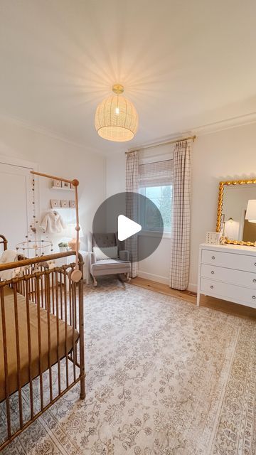 Courtney Lesuk on Instagram: "nursery reveal •

 inspiration for the room was a vintage rabbit theme, heirloom books, vintage prints & crib. with some timeless furniture pieces from @safavieh 

when i thought of this room, i knew i wanted warmth & gender neutral… we are down to the single digit weeks until our newest arrival is born👶🏻

perfect easter weekend to introduce this 🐰 themed room 

shop this nursery by heading to my bio & clicking on LTK shop 🤍

#vintagenursery #genderneutralnursery #safavieh #crib #ltkkids #ltkhome #heirloomnurserydecor" Rabbit Theme, Nursery Reveal, Books Vintage, Timeless Furniture, Vintage Rabbit, Themed Room, Easter Weekend, Vintage Nursery, Gender Neutral Nursery